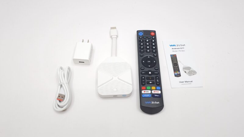 WE2USAT P6 Mini in the box