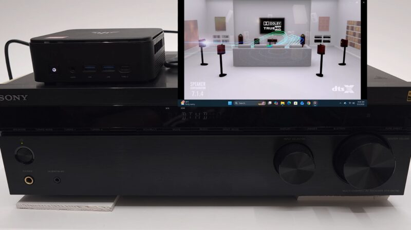 Kamrui E3B Mini PC surround sound audio