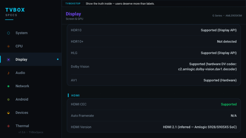 BuxxTV Supported HDE formats