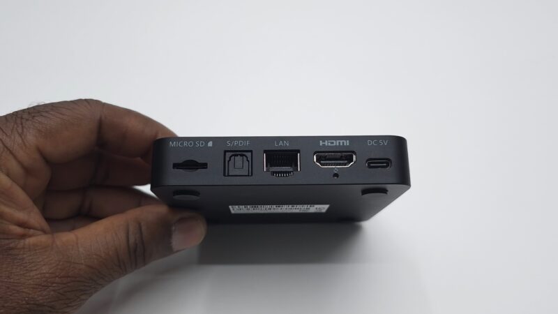 BuzzTV G Series IO ports