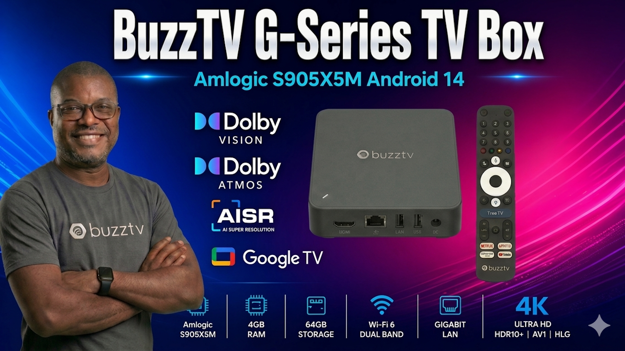 BuzzTV G Series TV Box