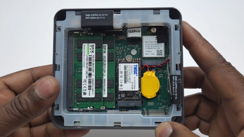 GMKtec G3 Pro internal components