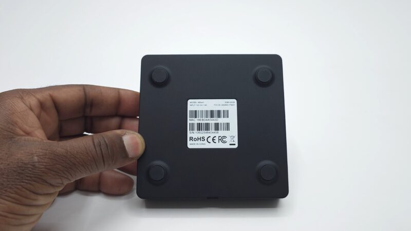 Mecool MEon1 TV box bottom panel Mecool MEon1 TV box bottom panel