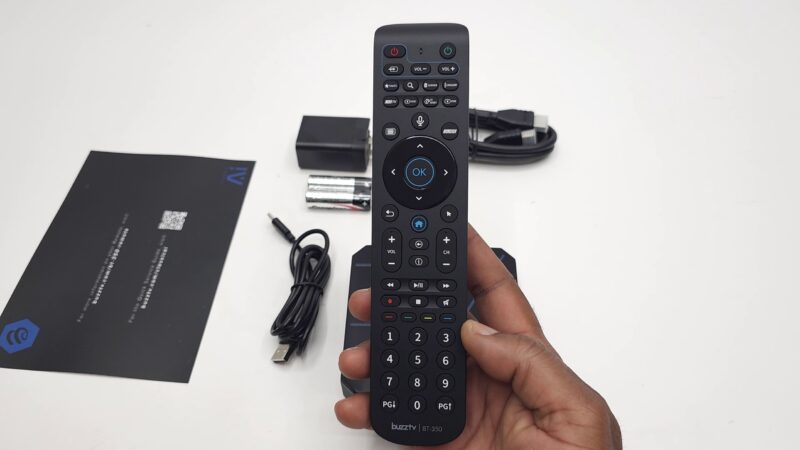 BuzzTV Classic AI Bluetooth BT 350 remote