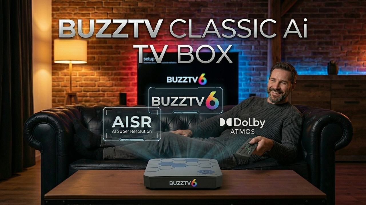BuzzTV Classic AI TV Box