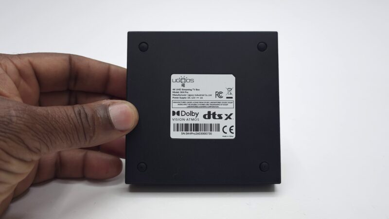 Ugoos SK4 Pro bottom panel
