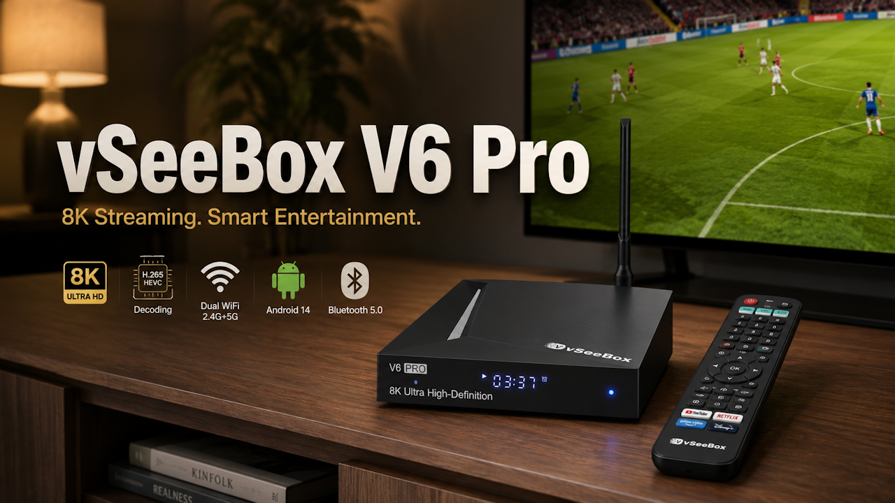 vSeeBox V6 Pro TV Box