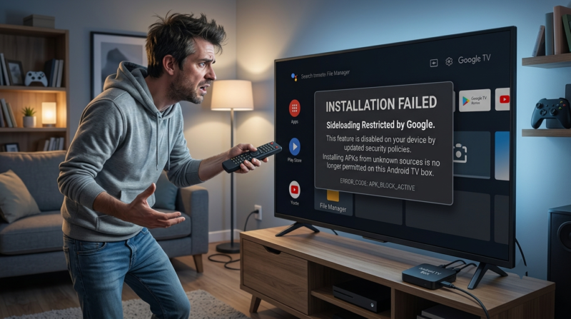 Google restrict sideloading APKs Google restrict sideloading APKs