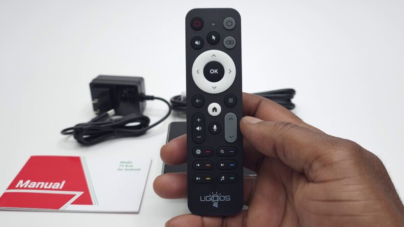 Ugoos X5M Pro Bluetooth air mouse remote