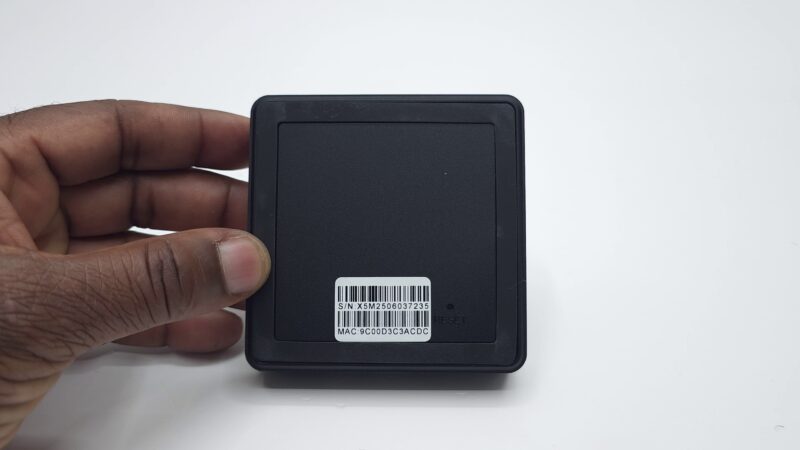 Ugoos X5M Pro bottom panel reset button