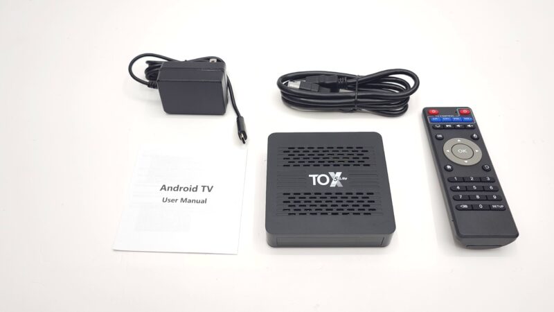 TOX5 Lite TV Box in the box TOX5 Lite TV Box in the box
