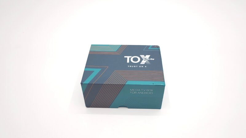 TOX5 Lite TV Box packaging TOX5 Lite TV Box packaging
